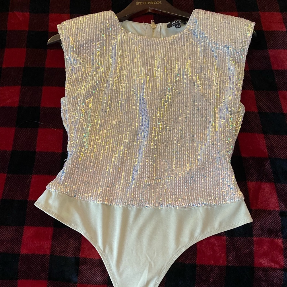 Sequin bodysuit